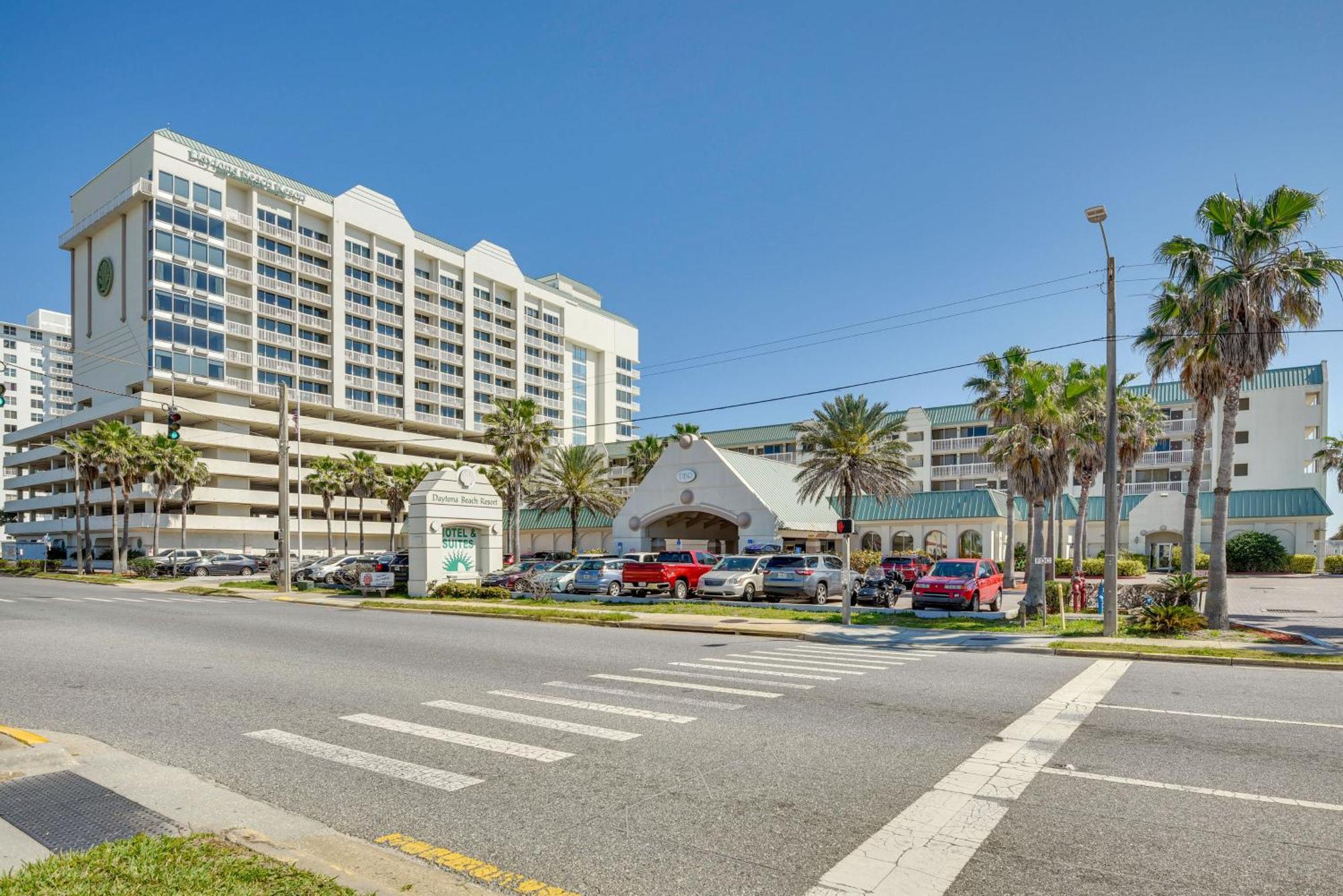 Daytona Beachfront Condo With Ocean View エクステリア 写真